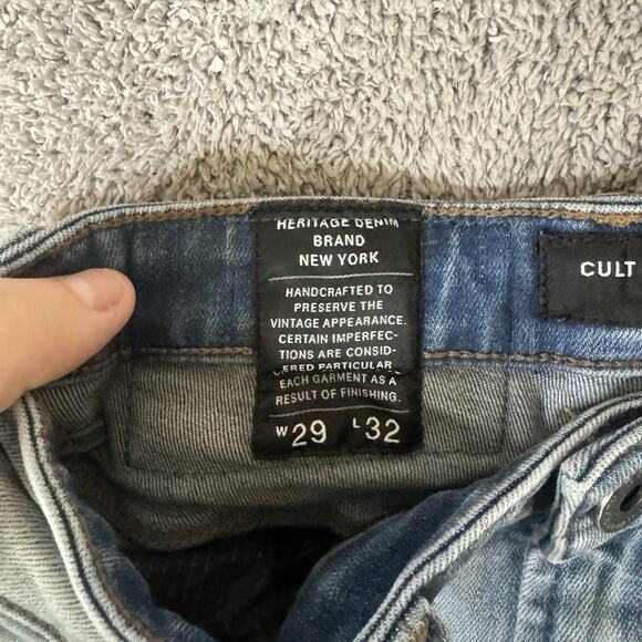 Cult of Individuality Jeans Men's 29x32 Punk Nomad Skinny Distressed Skater - Picture 6 of 12